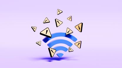 Wi-Fi signal and warnings around it 