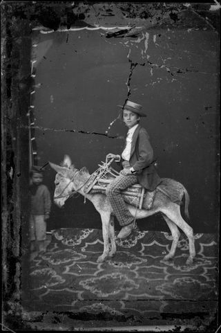 The archive is now housed at the Marubi National Museum Of Photography, which opened earlier this year in Shkodër. Pictured: Untitled, by Pietro Marubi, before 1881