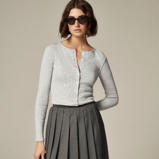 J.Crew, Fine Rib Cardigan