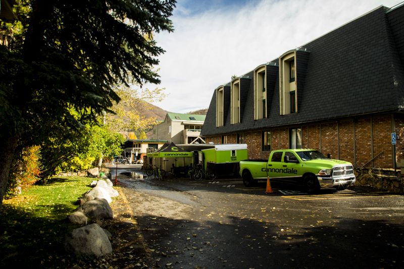 Cannondale-Garmin's Aspen gathering