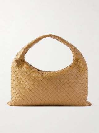 Hop Small Intrecciato Leather Tote