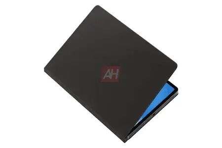 Galaxy Tab S10 FE series hybrid book cover in black and blue