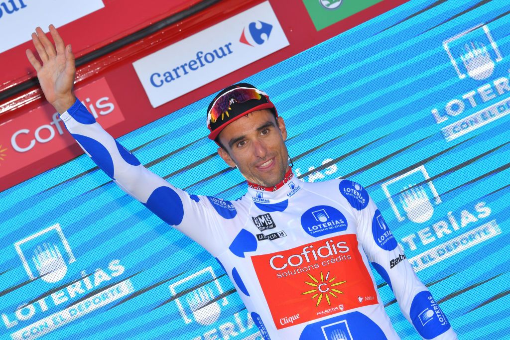 Luis Angel Mate (Cofidis) leads the mountains classification
