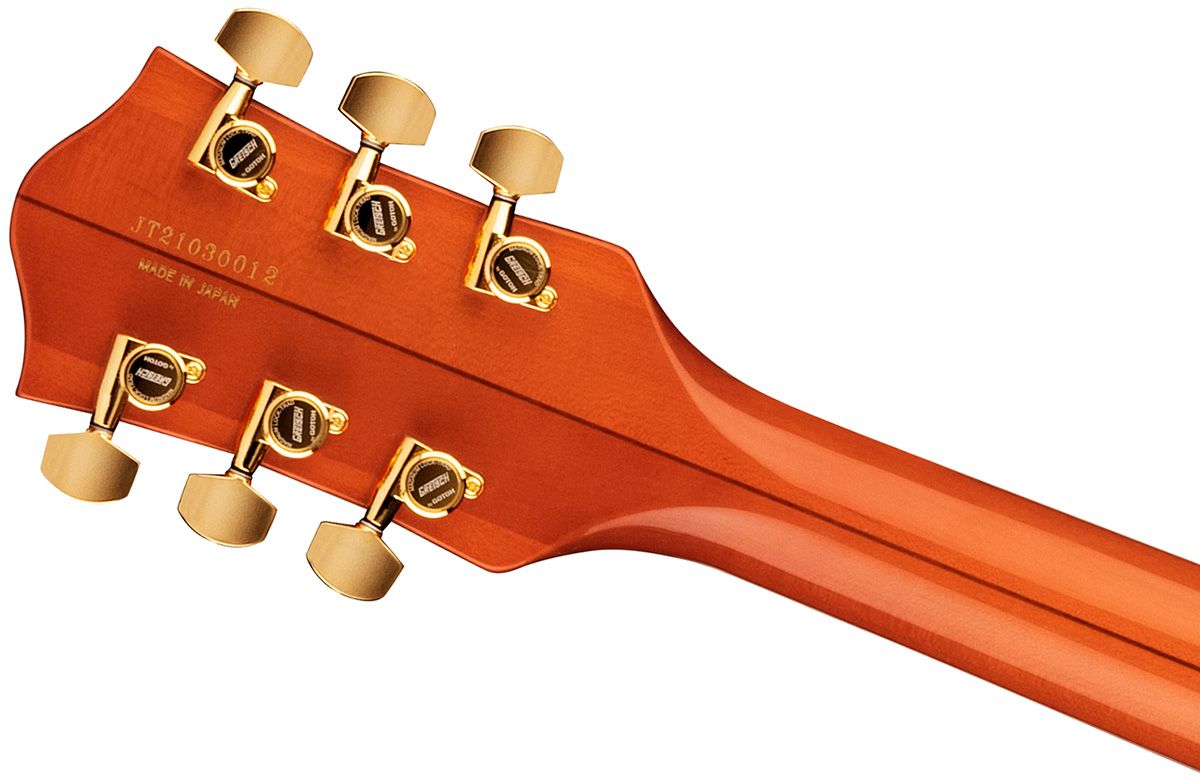 Gretsch G6120TG Players Edition Nashville Hollow Body Orange Stain