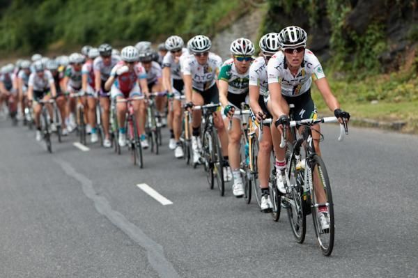 HTC-Highroad comes to the front to bring in the break.