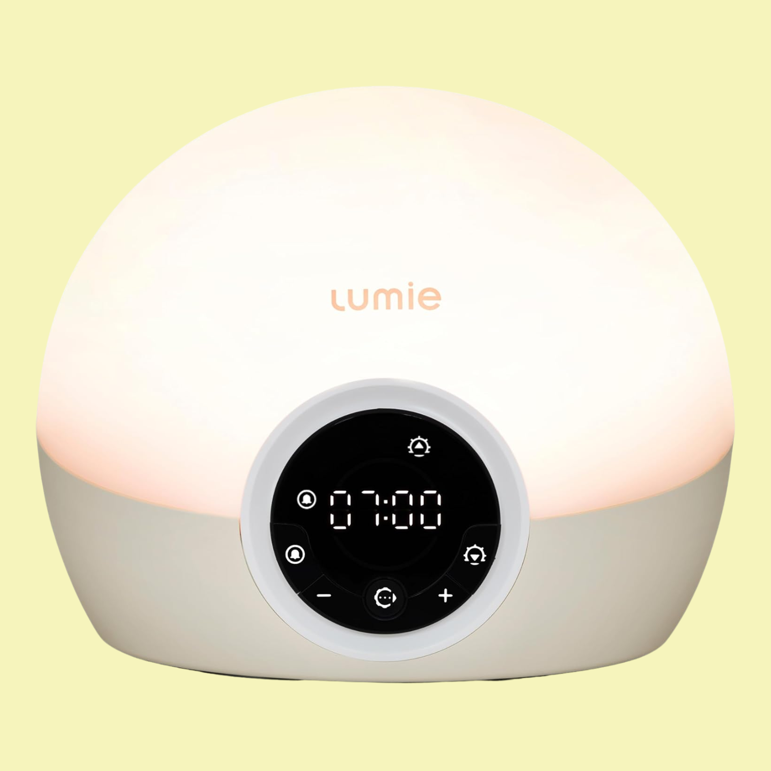 A sunrise alarm clock