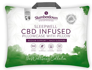Slumberdown CBD Infused White Pillow