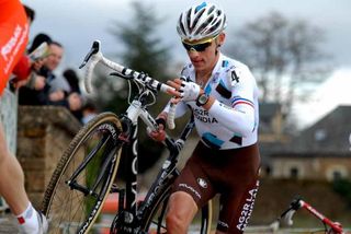 John Gadret (Ag2r-La Mondiale) has a busy cyclo-cross schedule this winter.