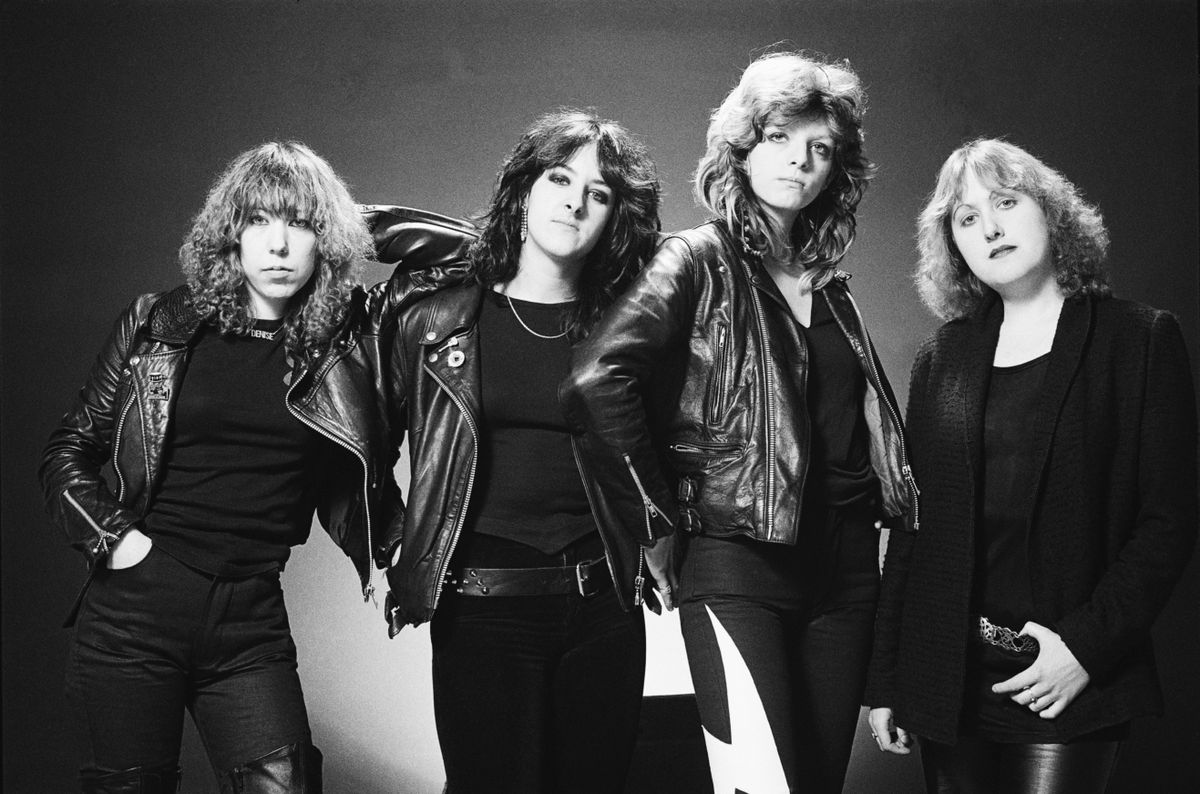 Girlschool circa 1980