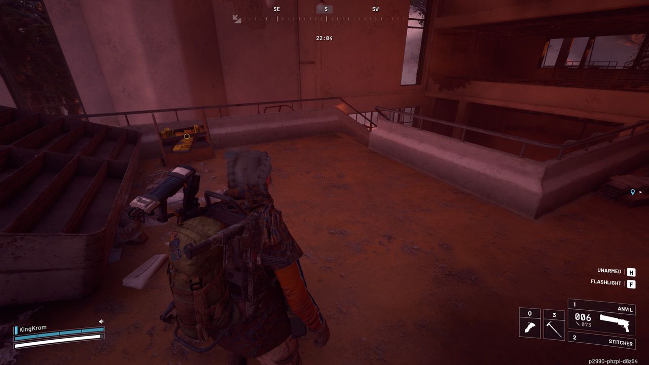 Arc Raiders Building a Library - Stand by the stairs