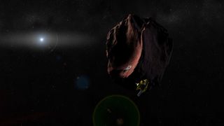 New Horizons Kuiper Belt Illustration