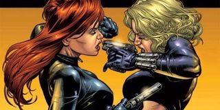 Black Widow and Yelena Belova in Marvel Comics