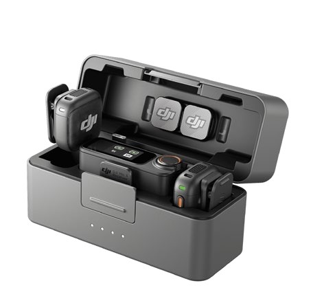 A wearable microphone