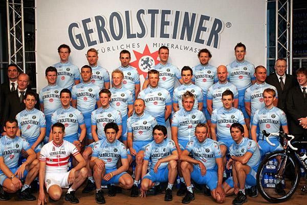The Gerolsteiner team