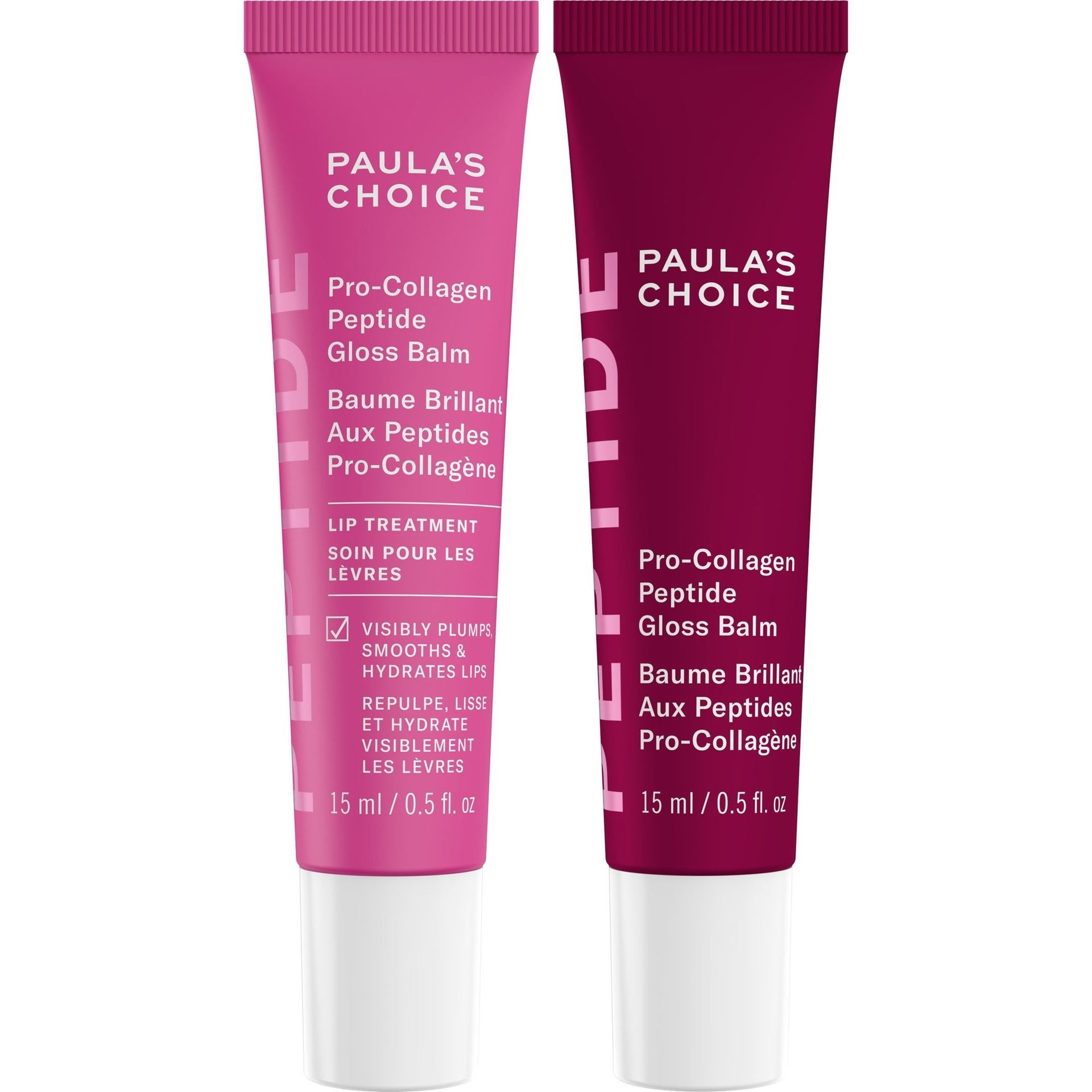 Paula's Choice, Pro-Collagen Peptide Gloss Balm Duo