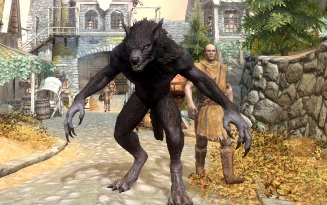 skyrim se werewolf mod