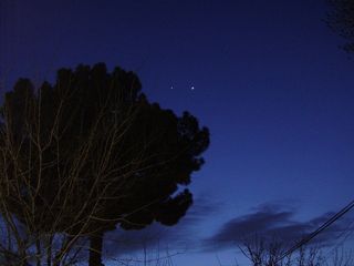 Venus Jupiter conjunction over pakistan skywatching 