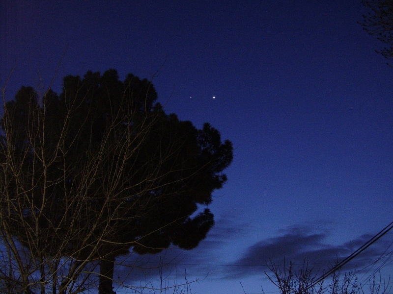 Venus Jupiter conjunction over pakistan skywatching 