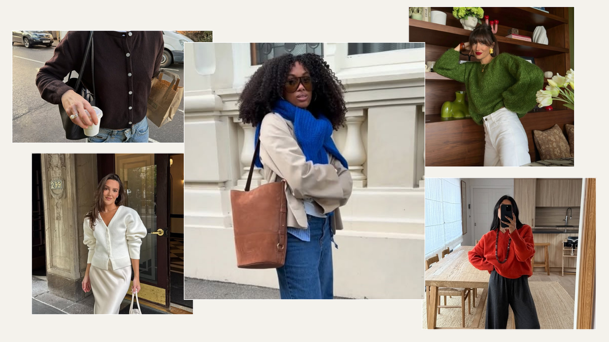 It’s True: Every Fashion Person Is Swapping Their Black Knits for These Superior (And Trendier) Spring Colours