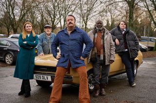 Mammoth is a time-bending BBC2 comedy starring Mike Bubbins and Sian Gibson.