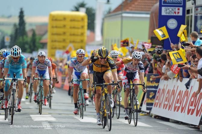 Gerald Ciolek (MTN-Qhubeka) wins stage 6 at the Tour of Austria