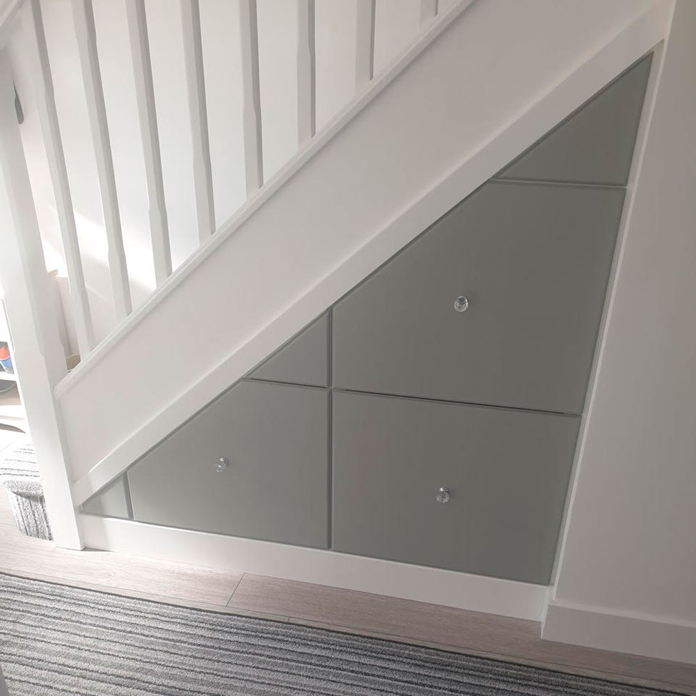 Couple Quoted £1000 For Under Stair Storage Build Their Own For Just £175 |  Ideal Home