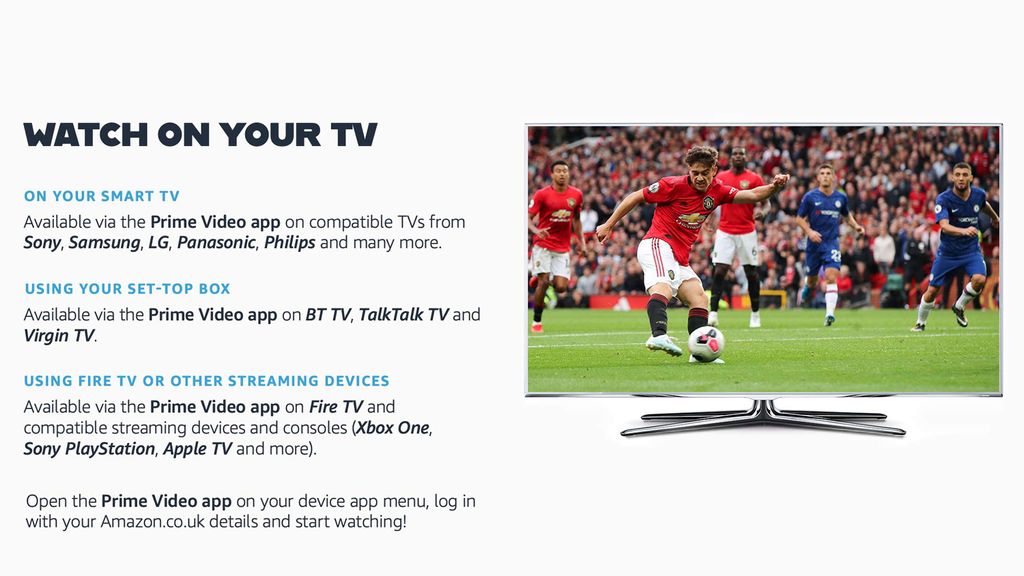 How to watch live Premier League football for free on Amazon Prime