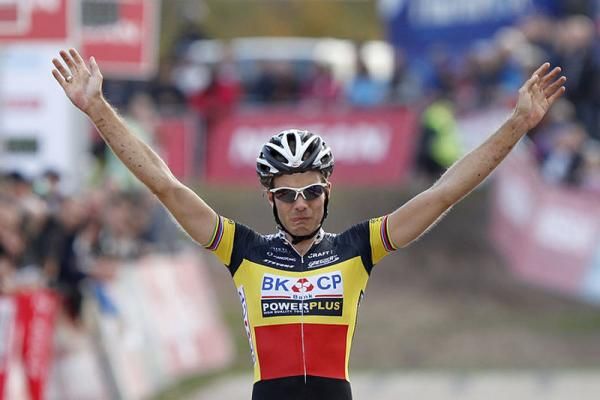 An emotional Niels Albert, the winner.