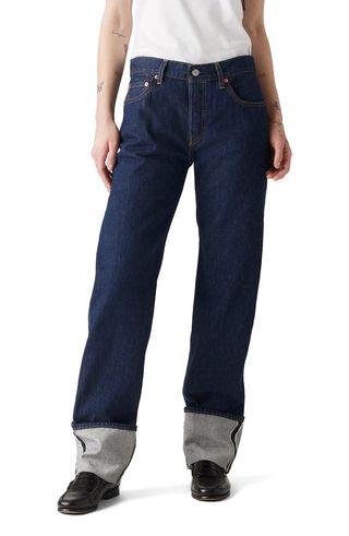 501® '90s Cuffed Relaxed Straight Leg Selvedge Jeans