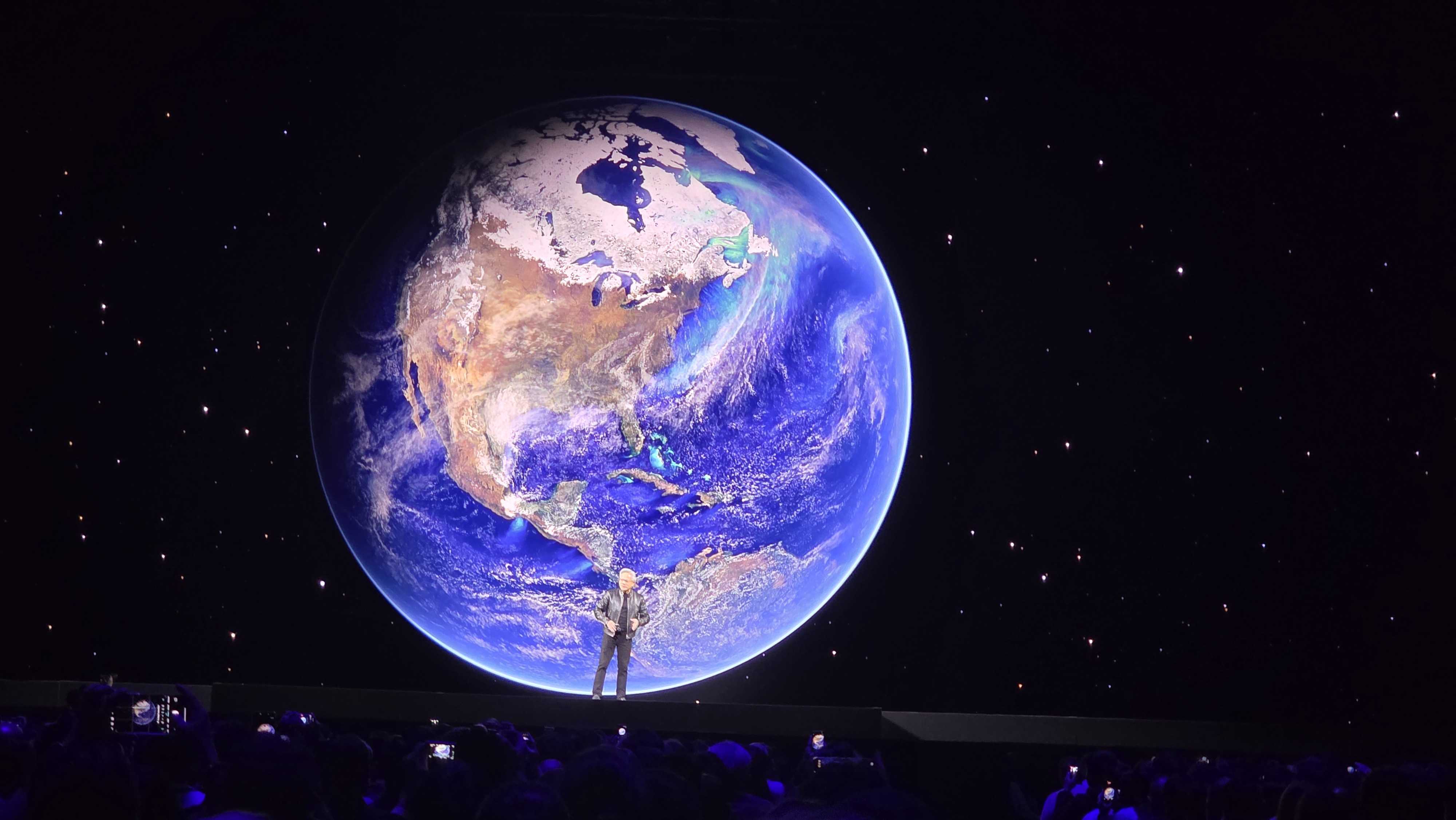 Nvidia CEO at GTC 2026.