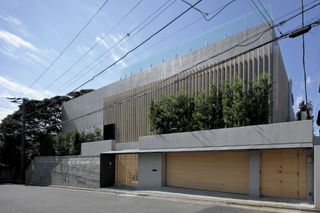 T3 house Kamakura front facade