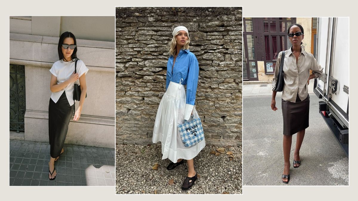 9 Midi-Skirt-and-Shoe Combos Inspired by the Chicest Women in Paris and London