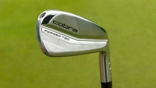 The Cobra 2022 King Forged Tec Iron in action