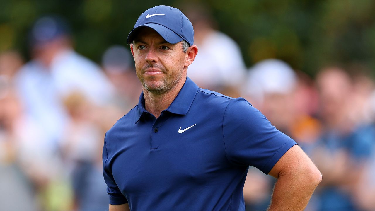 Rory McIlroy during the BMW PGA Championship at Wentworth