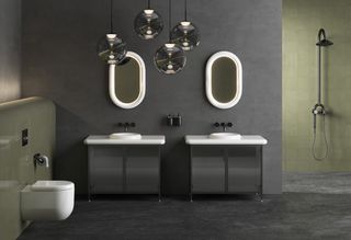 Liquid bathroom collection by Tom Dixon for VitrA
