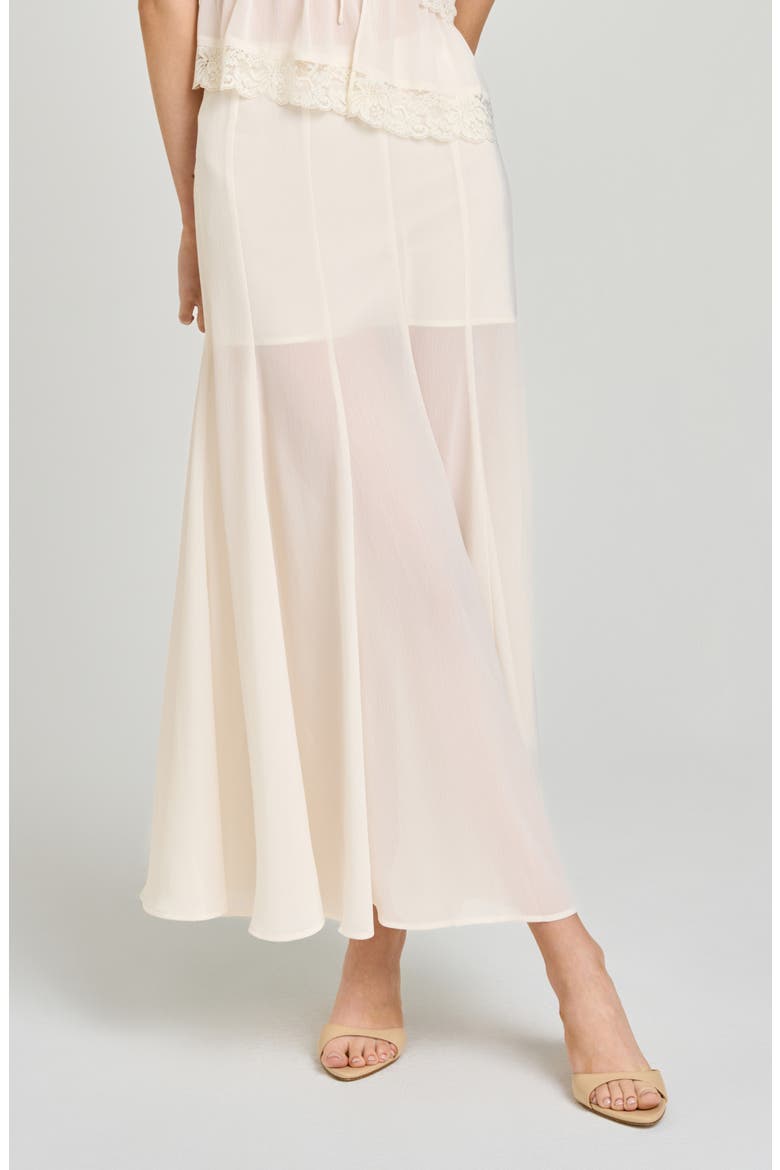 Norah Semisheer Skirt