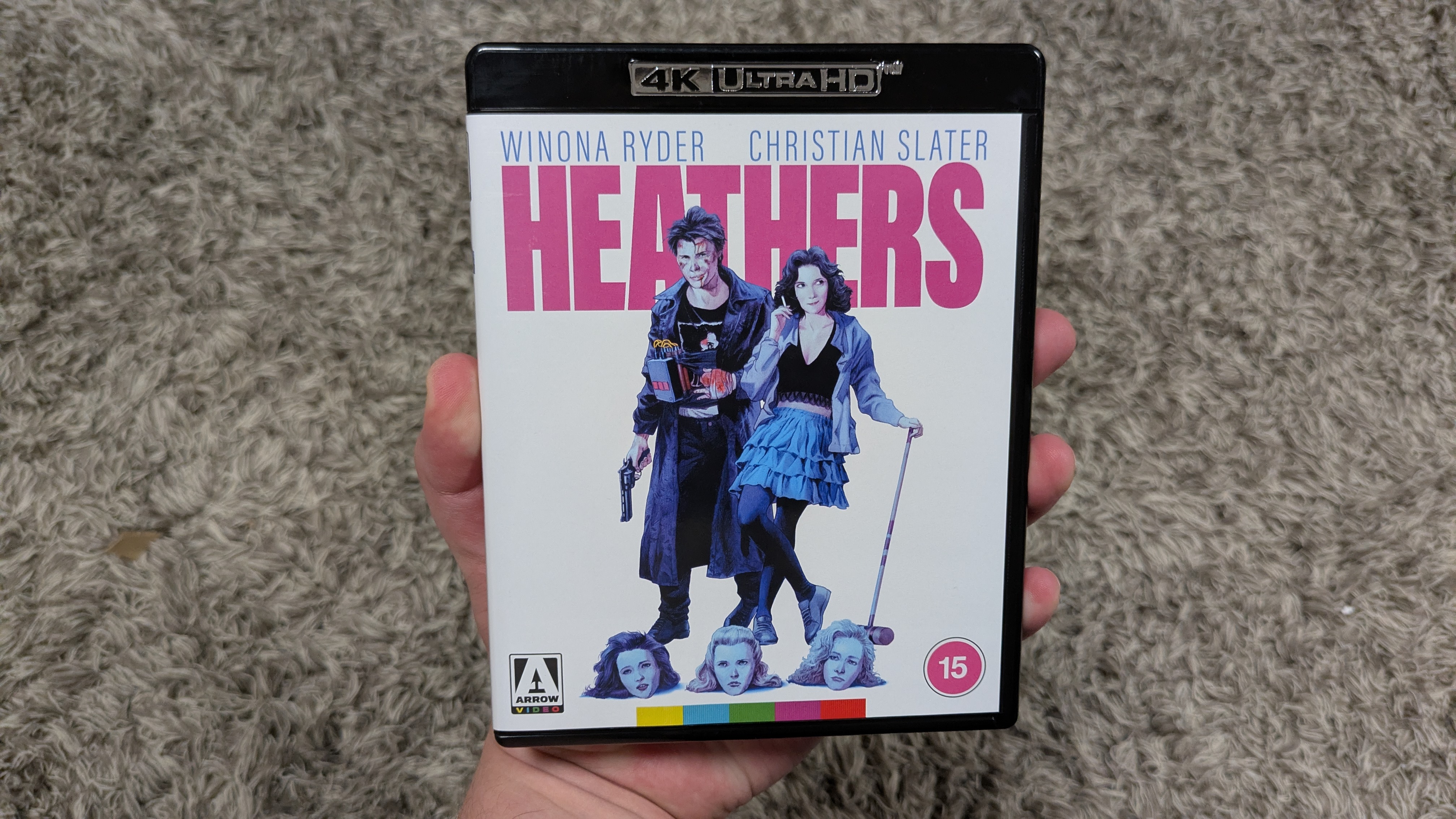 Heathers 4K Blu-ray case