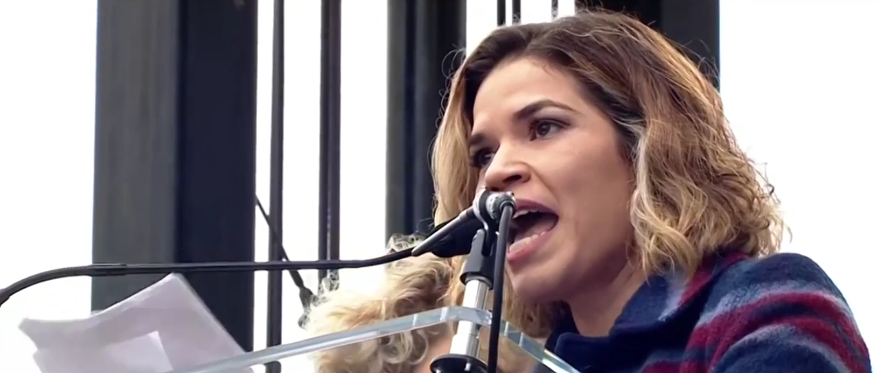 America Ferrera at the Women&amp;#039;s March on Washington