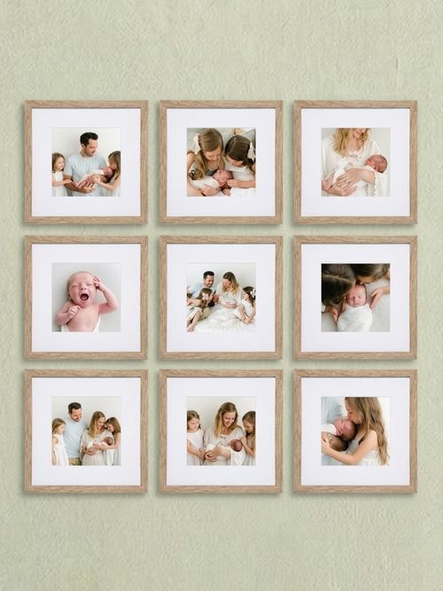 9 Piece Gallery Wall Frame Set