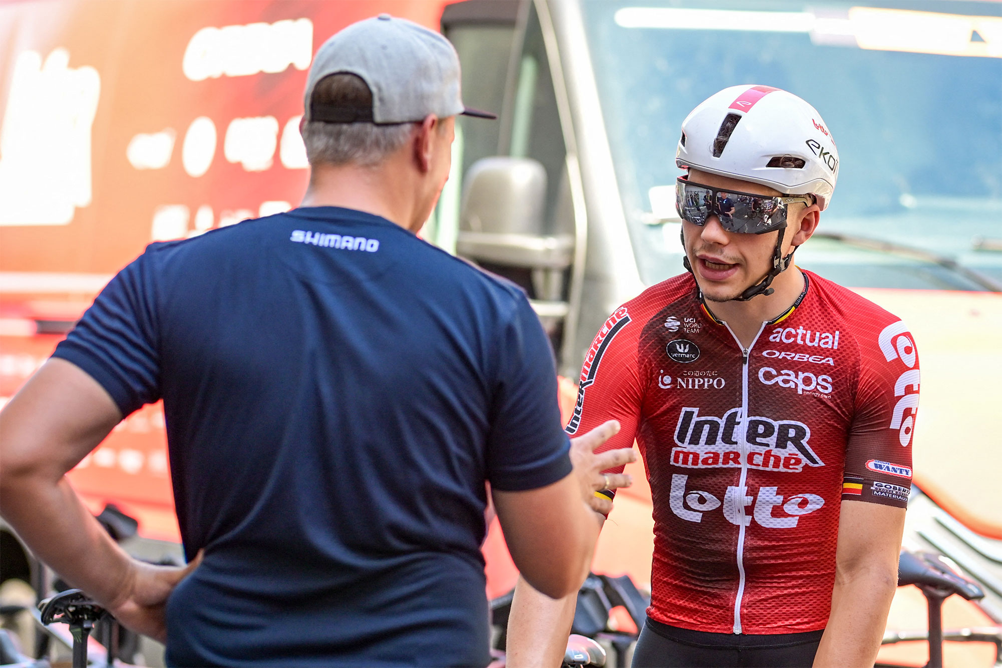 Arnaud De Lie training ahead of the 2026 Tour de France Grand D&eacute;part in Barcelona
