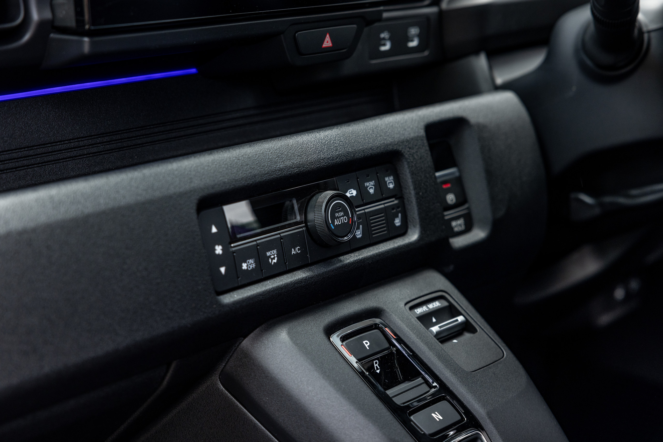The interior is functional and built to a cost