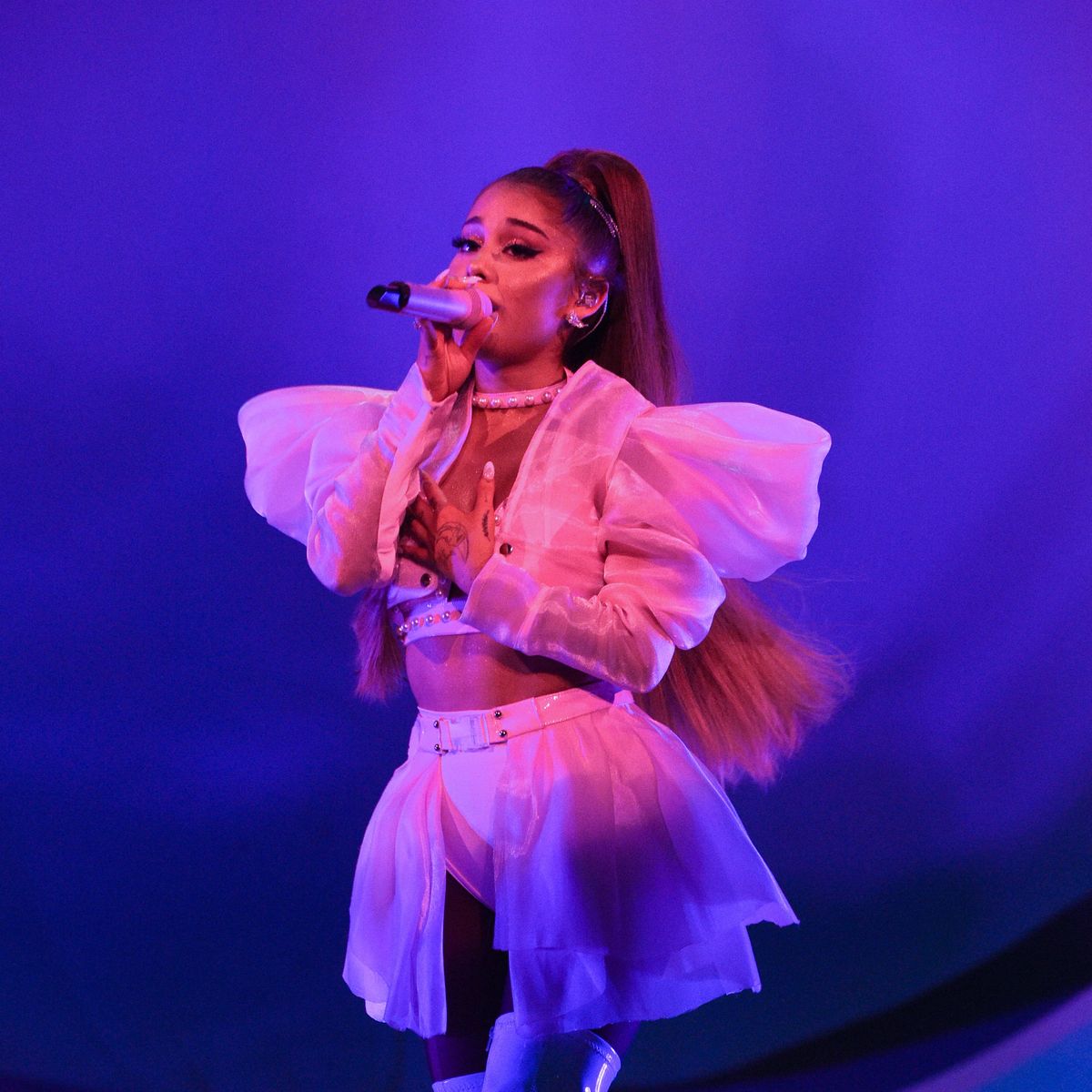 Ariana Grande Dropped a Live Album from the Sweetener World Tour | Marie  Claire