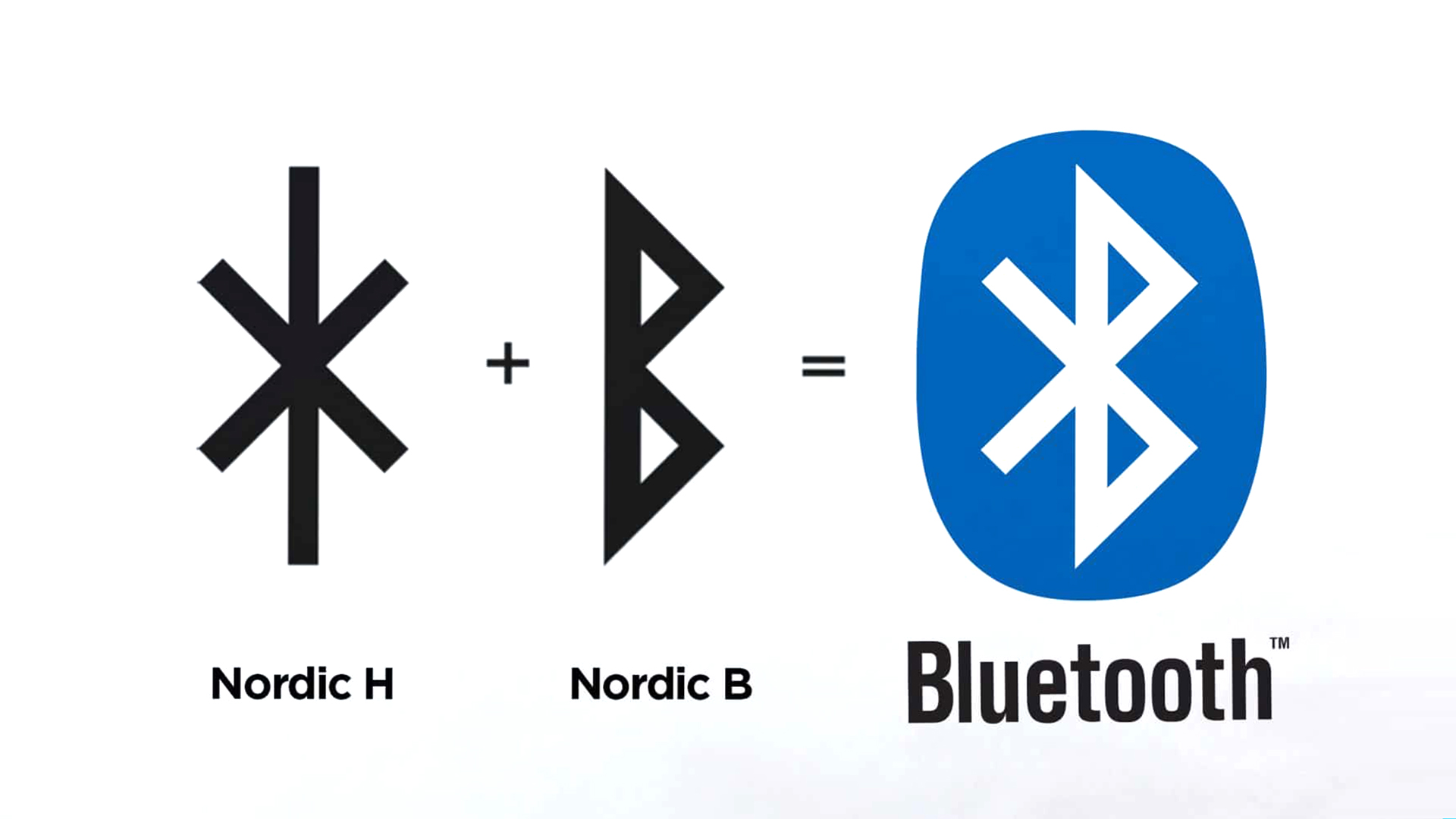 The Bluetooth logo has an awesome secret message