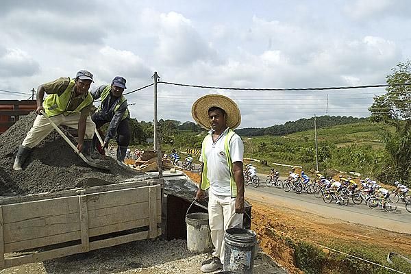 Work doesn't stop for the Le Tour de Langkawi