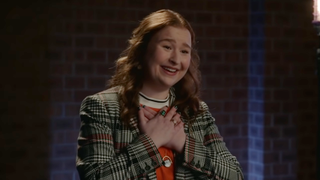 Ashlyn singing "Belle" in High School Musical: The Musical: The Series.