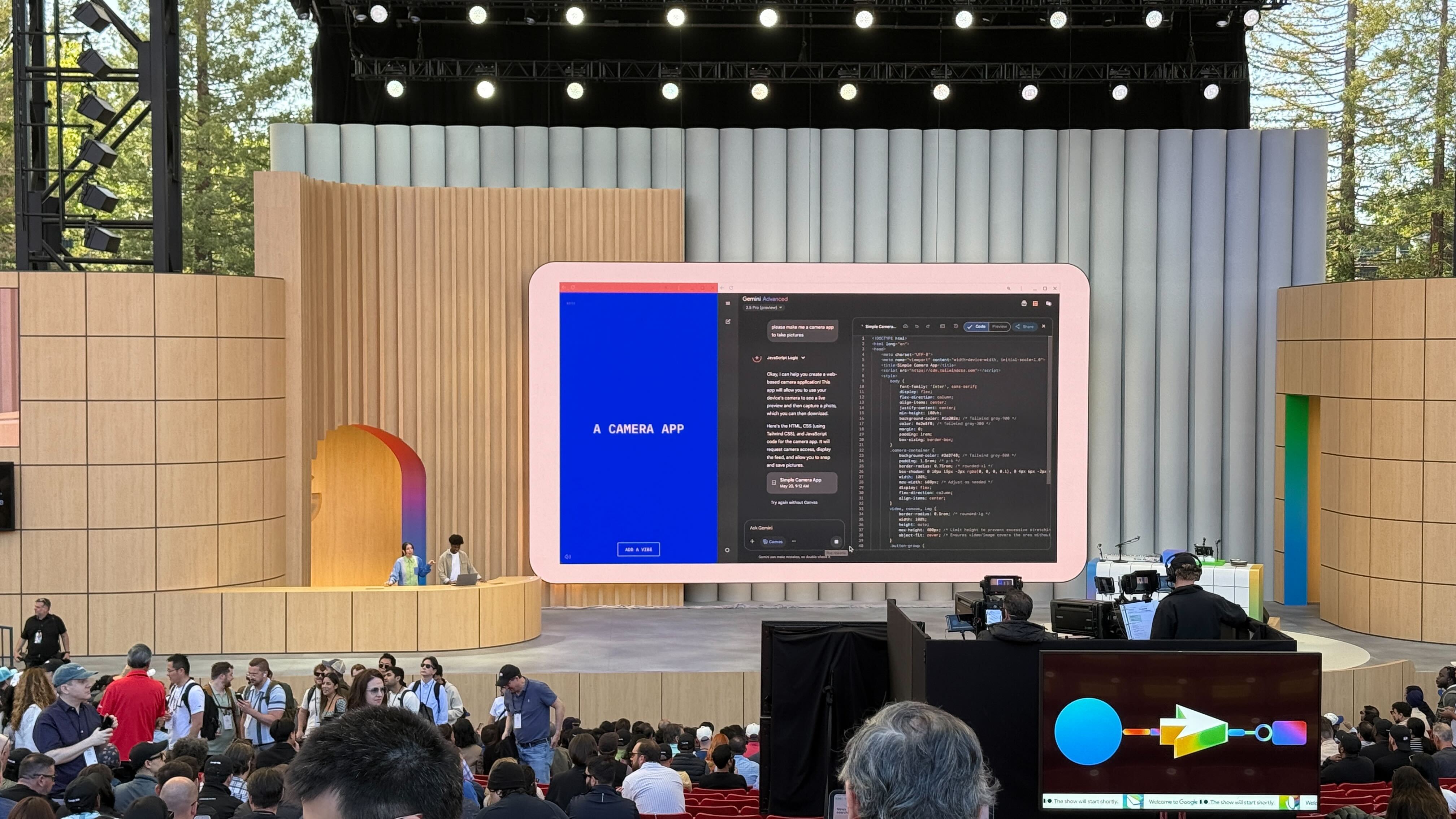 Google I/O 2025 polite prompting.