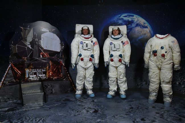Waxing Nostalgic About Apollo 11? Neil and Buzz Land at Madame Tussauds' Space Exhibit!