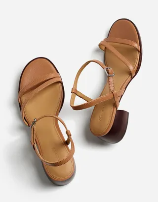 The Gwenn Block-Heel Sandal