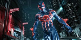 Spider-Man 2099 in the Edge of Time video game