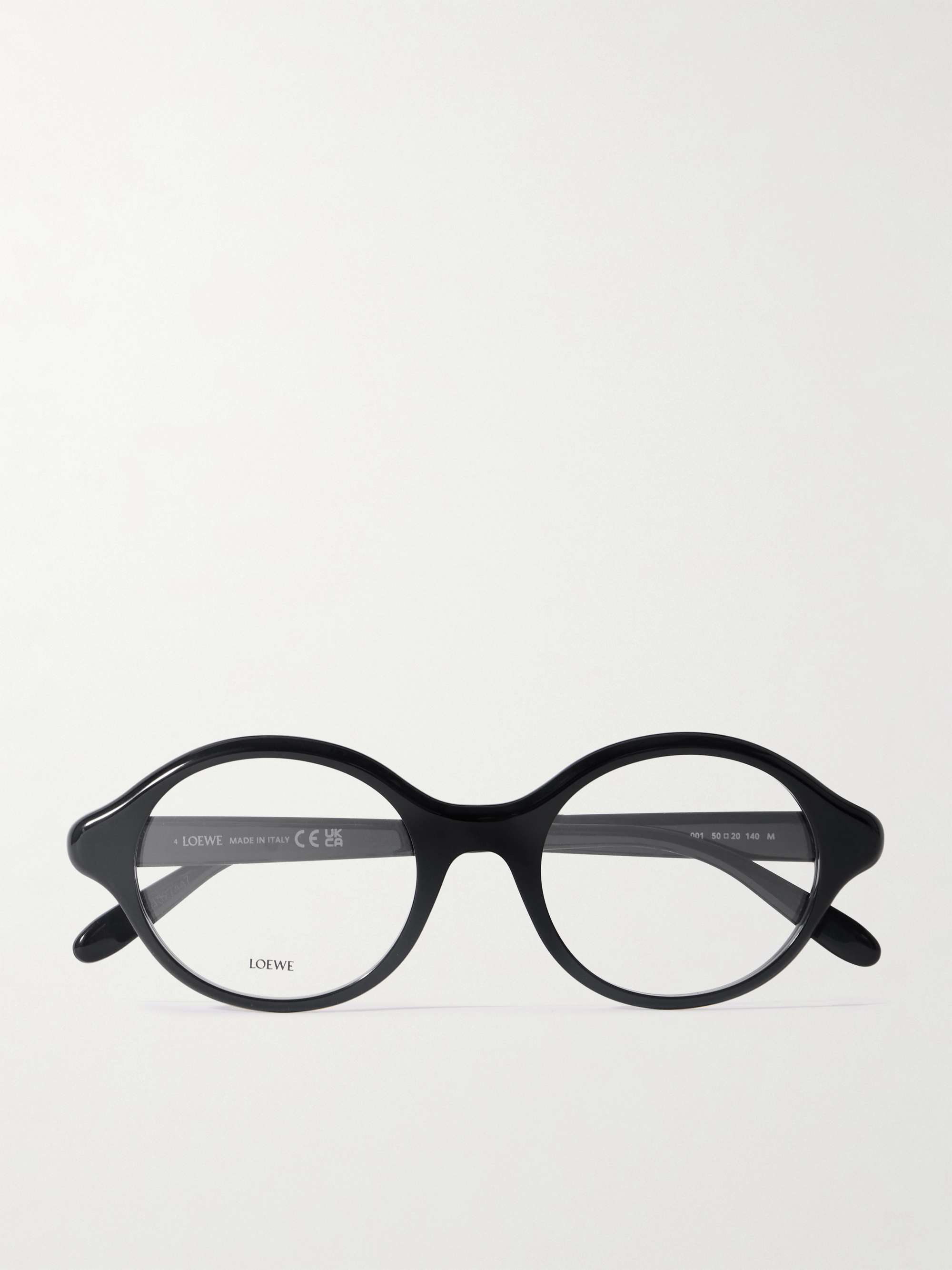 Round-Frame Acetate Optical Glasses